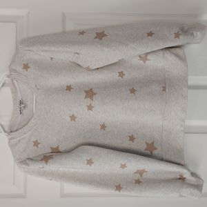 Star Print Moral Fiber Sweatshirt